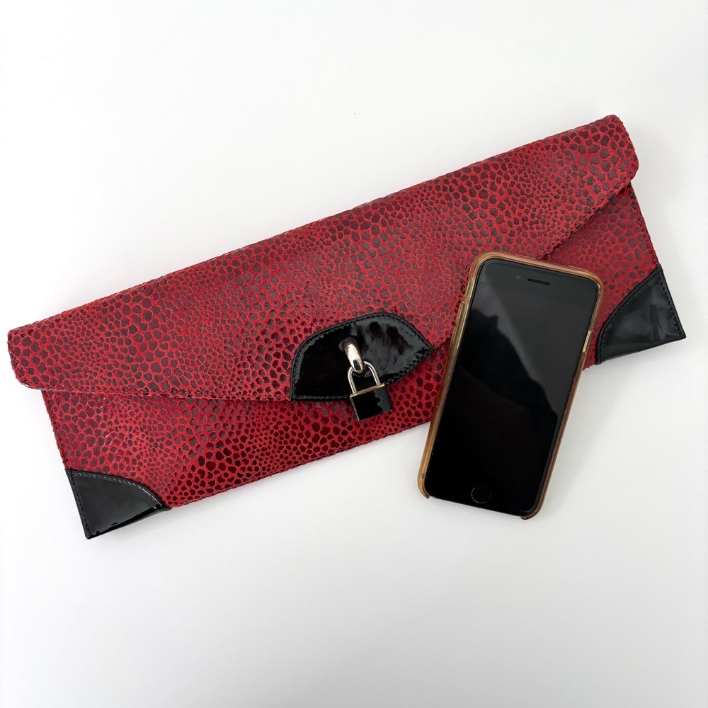 Miss Mak Rectangular Envelope Clutch/Wristlet NWT… - image 2